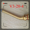 V3-20-4 European style O-Ring seal clamp-in brass valves